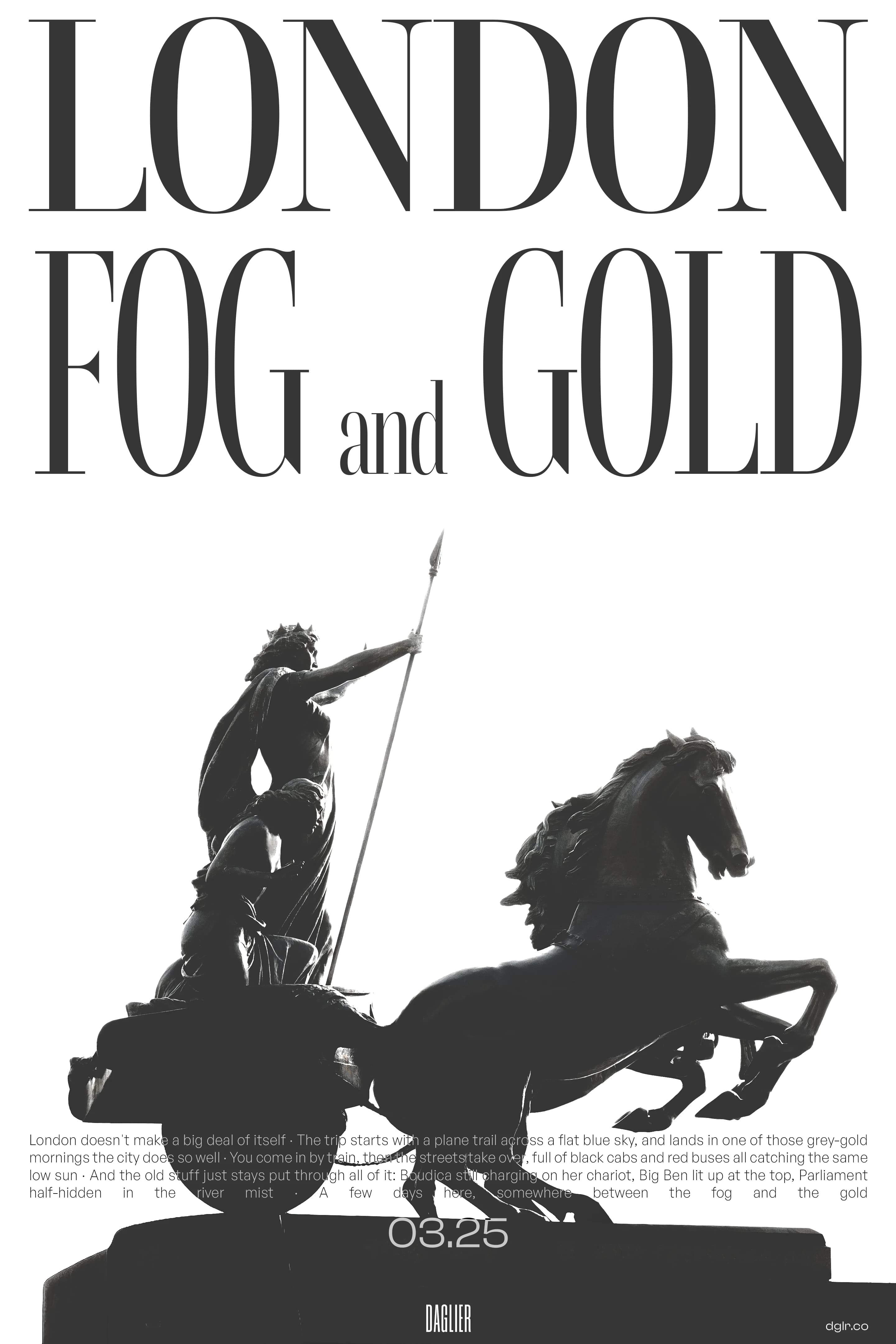 LONDON, FOG AND GOLD